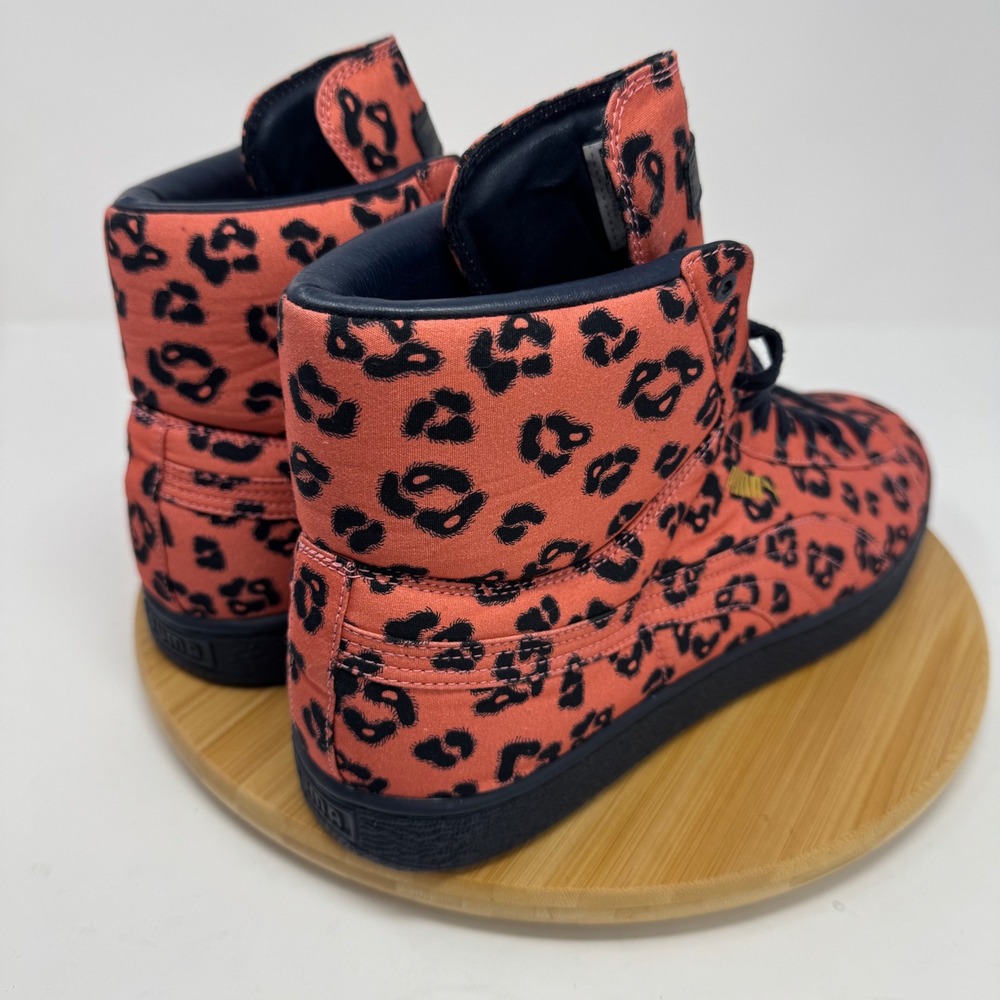 Puma‎ House of Hackney Suede Mid Leopard Coral Mens 13 358464-01 | Sneakers Rare - Picture 10 of 12